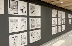 ４階回廊「高森高校マンガ学科作品展示」について